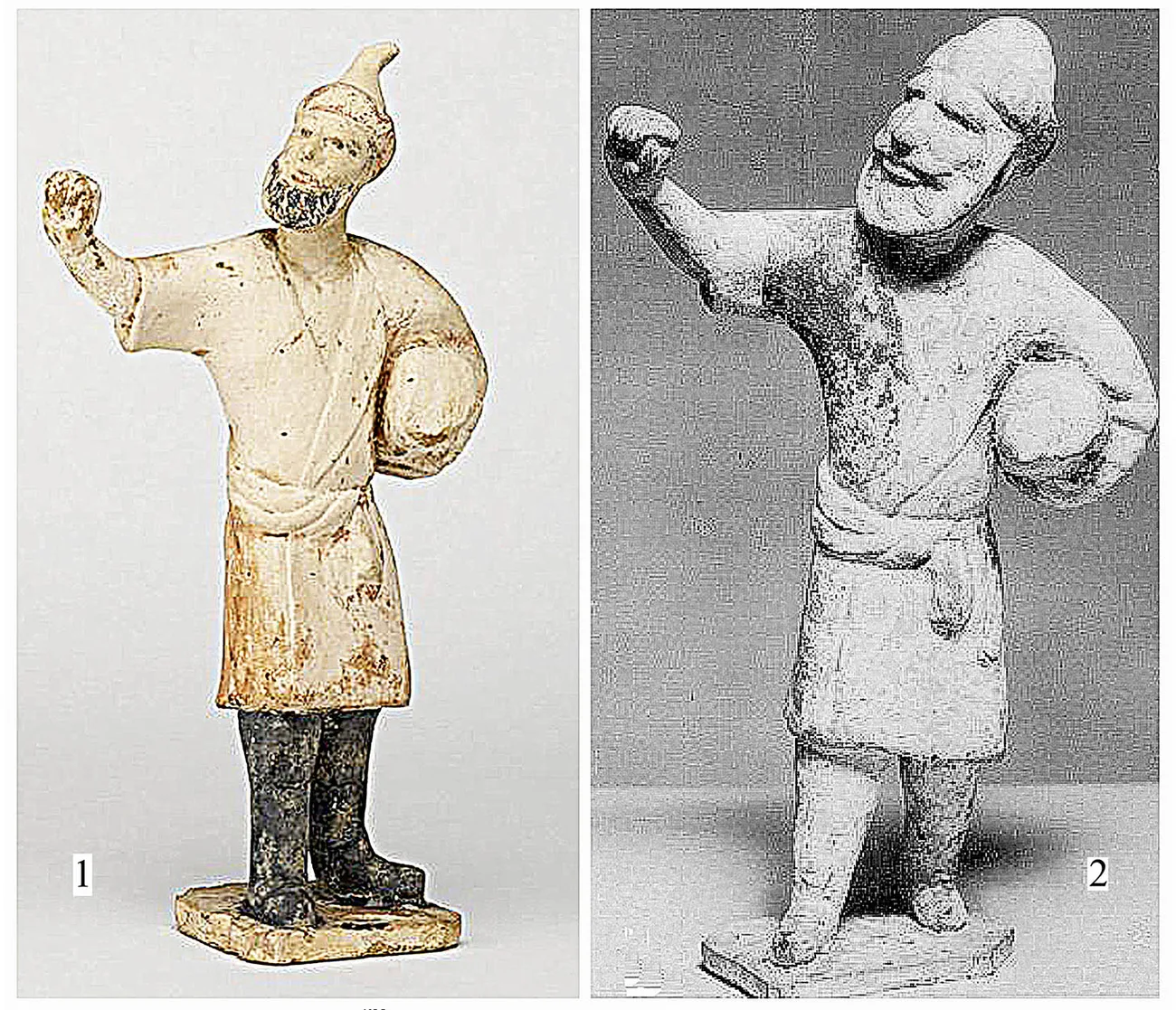 Peculiar clothing of the Chinese Sogdians